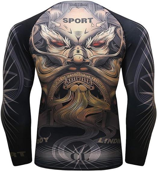 Golden Dragon Long Sleeve Rash Guard