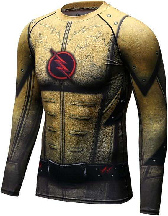 Reverse-Flash Long Sleeve Rash Guard