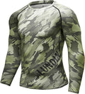 Jungle Army Long Sleeve Rash Guard