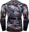 Curse Samurai Helmet Long Sleeve Rash Guard