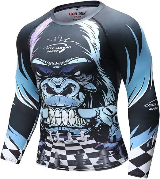 Black Kong Long Sleeve Rash Guard