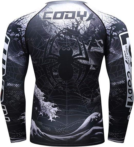 Poisonous Spider Long Sleeve Rash Guard