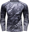 Grey Army Long Sleeve Rash Guard