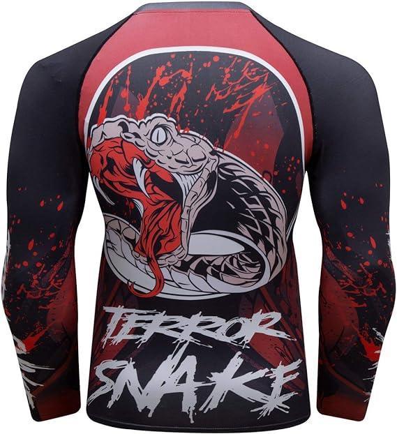 Terror Snake Long Sleeve Rash Guard