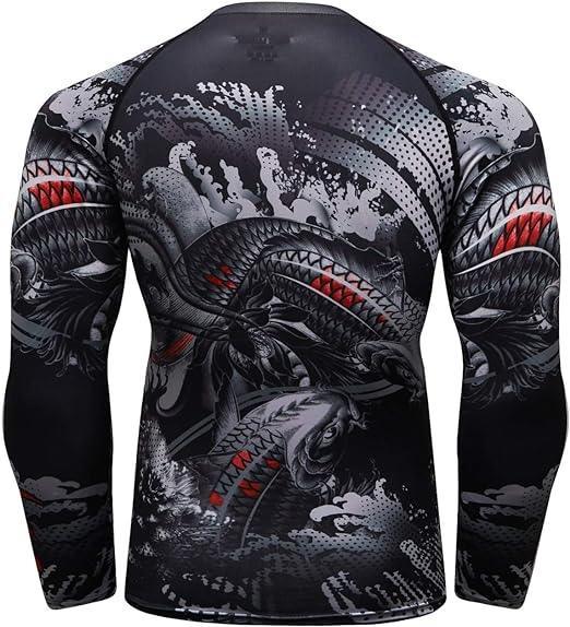 Koi Fish Long Sleeve Rash Guard