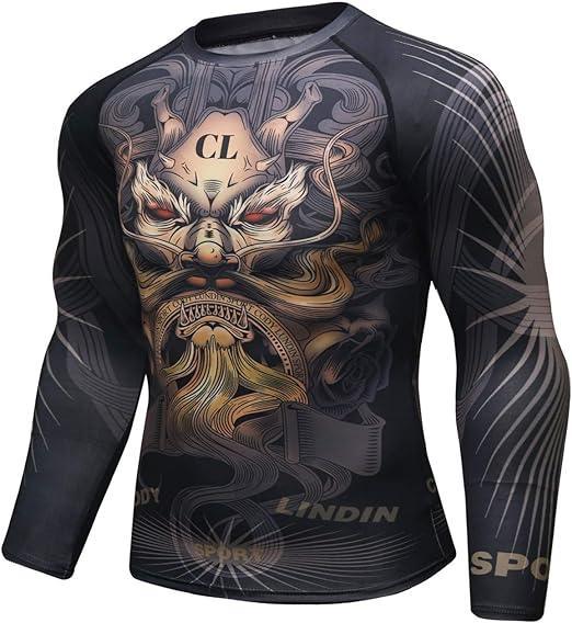 Golden Dragon Long Sleeve Rash Guard