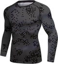 Black Basic Martial Art Long Sleeve Rash Guard