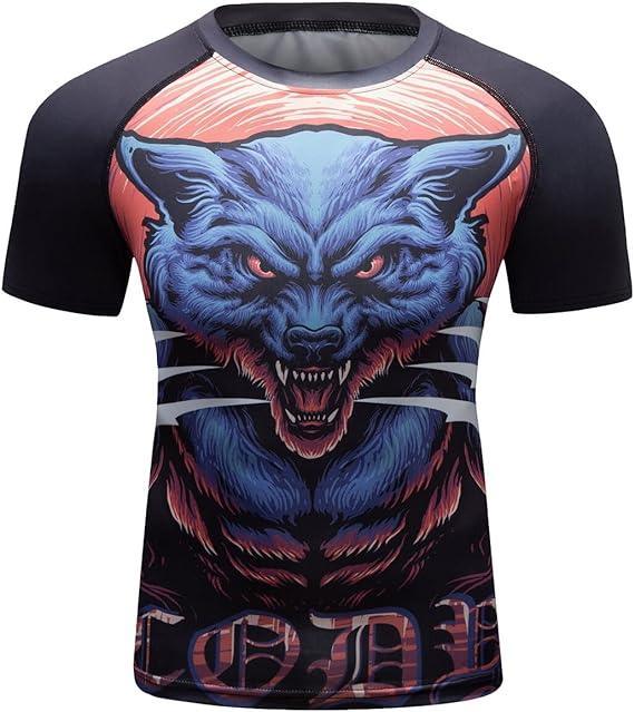 Jackal Claws Short Sleeve Rash Guard