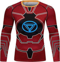 Iron Man Long Sleeve Rash Guard