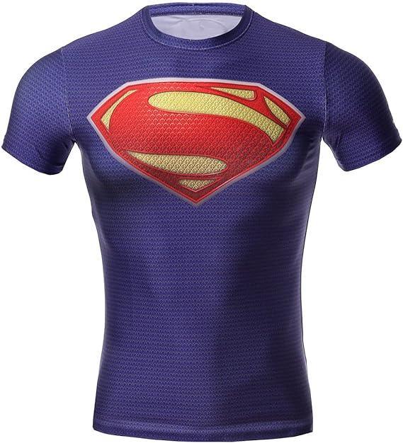 Superman Short Sleeve Rash Guard