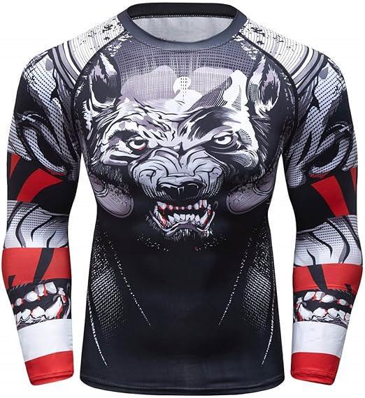 Honey Badger Long Sleeve Rash Guard