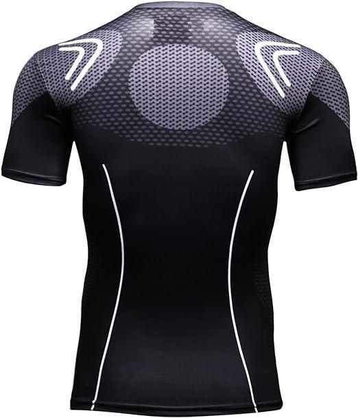 Black Suit Hero Short Sleeve Rash Guard