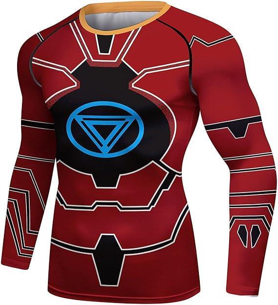 Iron Man Long Sleeve Rash Guard