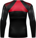 Black Warrior Suit Long Sleeve Rash Guard