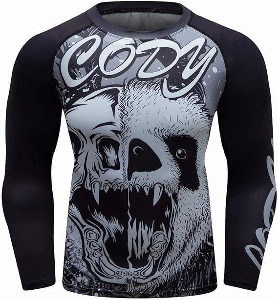 Wild Panda Long Sleeve Rash Guard