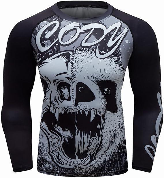 Wild Panda Long Sleeve Rash Guard | Wild Panda Rash Guard