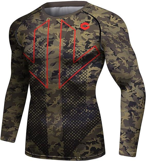 Basic Army Martial Art Long Sleeve Rash Guard