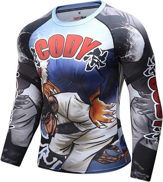 Monkey Verse Tiger Long Sleeve Rash Guard