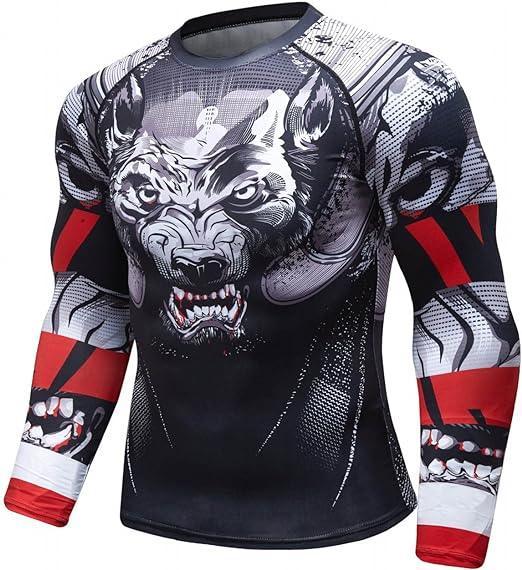 Honey Badger Long Sleeve Rash Guard