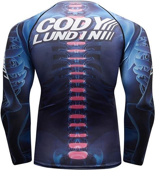 X Ray Human Heart Long Sleeve Rash Guard