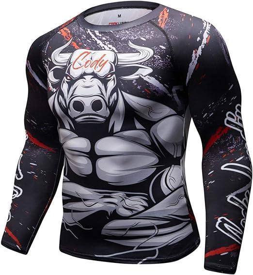 Grey Ox Long Sleeve Rash Guard