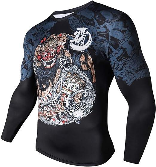 Tyrant Monster Long Sleeve Rash Guard