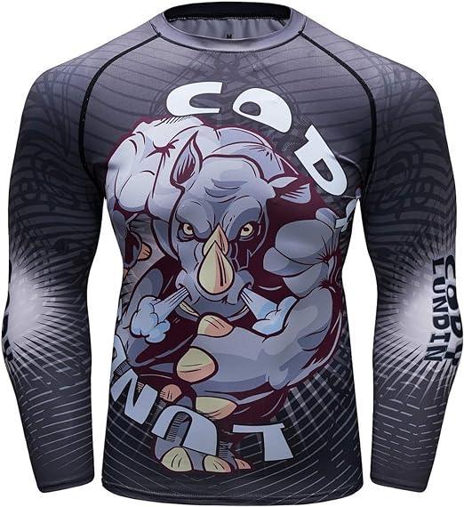 Grey Rhino Long Sleeve Rash Guard