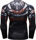 Ghostly Samurai Helmet Long Sleeve Rash Guard