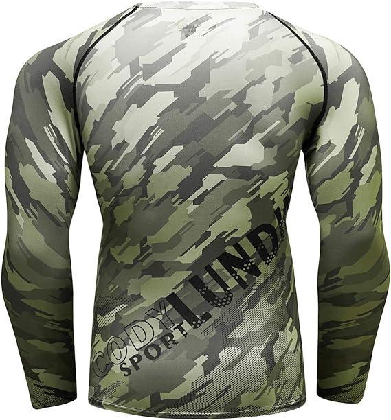 Jungle Army Long Sleeve Rash Guard