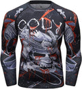 Curse Samurai Helmet Long Sleeve Rash Guard