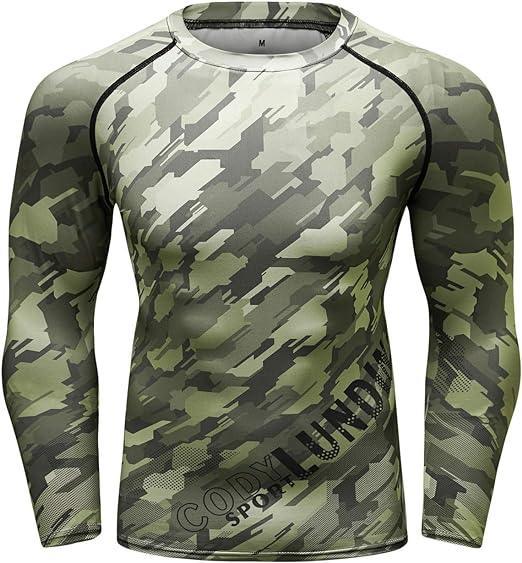 Jungle Army Long Sleeve Rash Guard