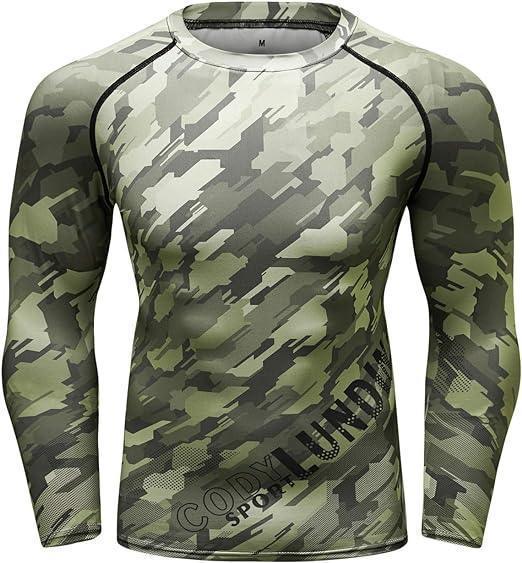 Jungle Army Long Sleeve Rash Guard | Army Soldier Rash Guard