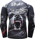 Anger Bear Long Sleeve Rash Guard