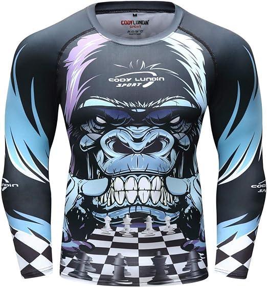 Black Kong Long Sleeve Rash Guard