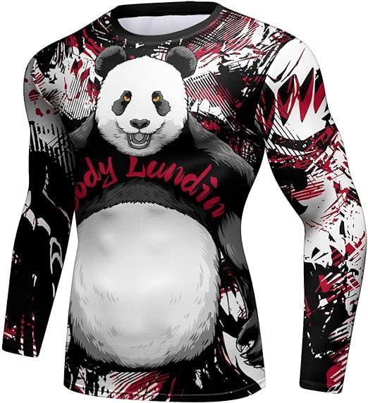 Panda Warrior Long Sleeve Rash Guard