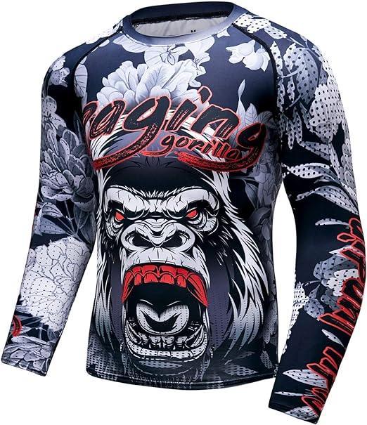 Grey Ape Long Sleeve Rash Guard