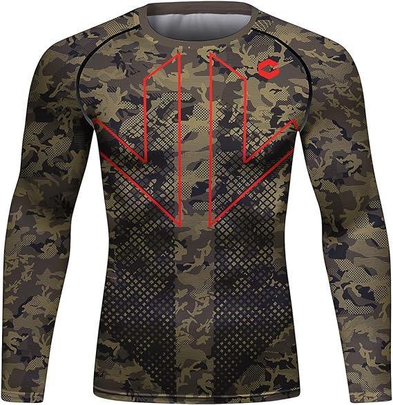 Basic Army Martial Art Long Sleeve Rash Guard