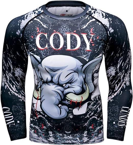 White Elephant Long Sleeve Rash Guard