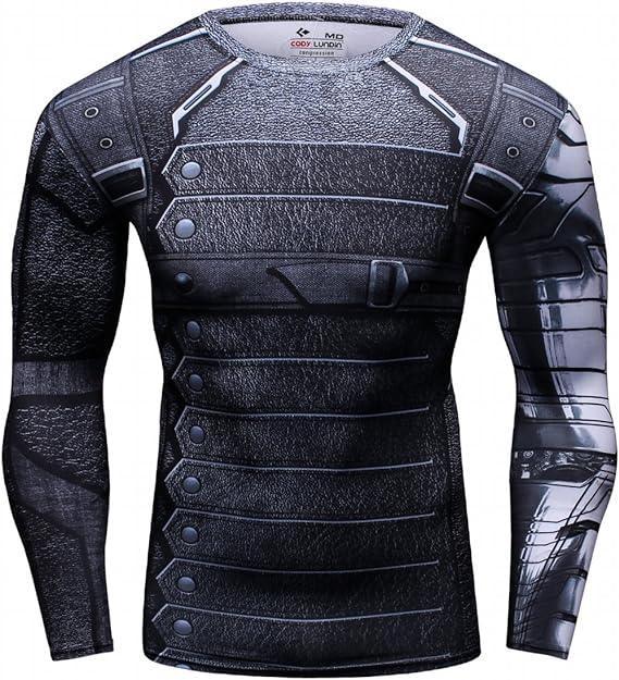 Winter Soldier Long Sleeve Rash Guard