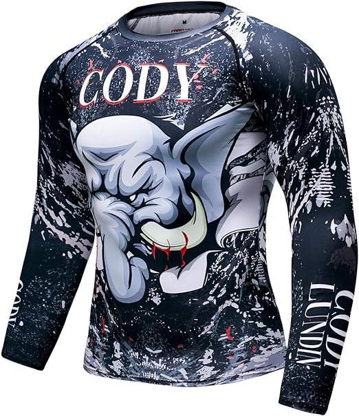 White Elephant Long Sleeve Rash Guard