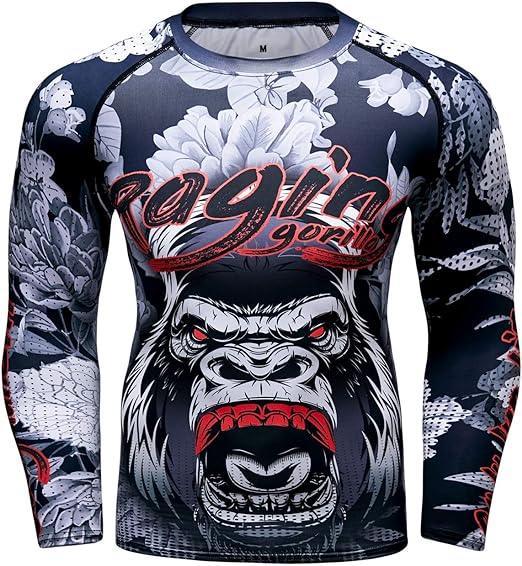 Grey Ape Long Sleeve Rash Guard